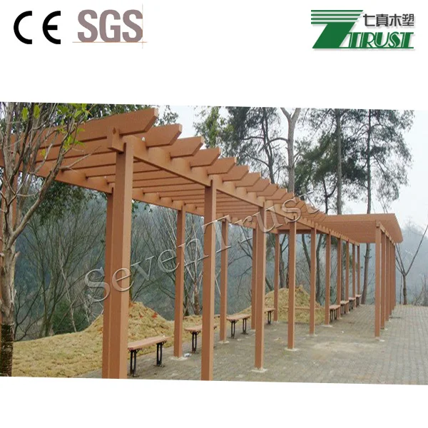 WPC Manufactures Pergola Wood Plastic 3 X 4
