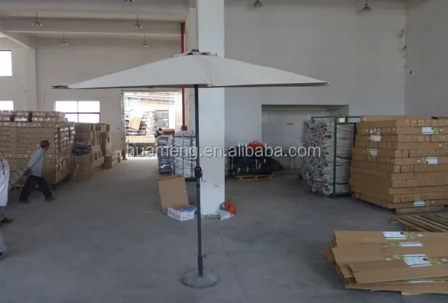 balcony umbrella garden umbrella half umbrella 9 ft 2.7m