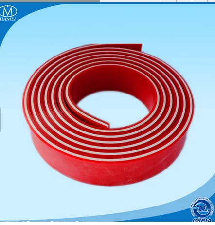 High Quality Screen Print Rubber PU Squeegee For T-shirt Printing