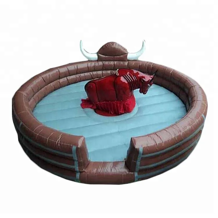 High Quality Arena Bull Entertainment Park Inflatable Machine Bull Mat for Outdoor Bouncer Game
