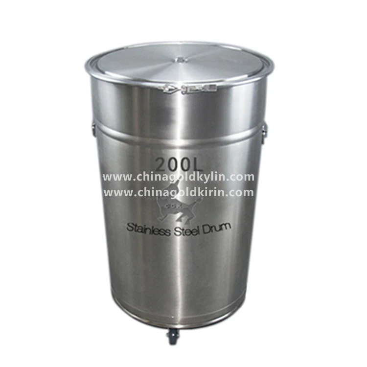 Large Capacity Steel Closed Barrel Drum,Steel Drums Food Grade,Stainless Barrel