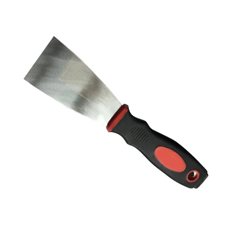 Drywall Taping Knife 4 Inch Stainless Steel Soft Blade Paint Scraper with Hammer Function in End