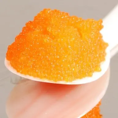Gaishi OEM/ODM Wholesale Canned Ball Ikan Sushi topping Capelin Masago Ebiko Tobikko Caviar Tobiko Flying Fish Eggs Roe