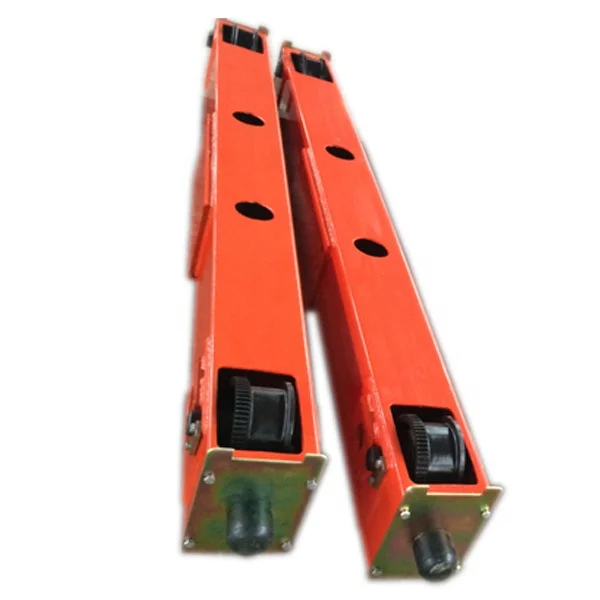 bridge crane Parts 5 ton overhead Crane end beam with running 2 ton end carriage of crane