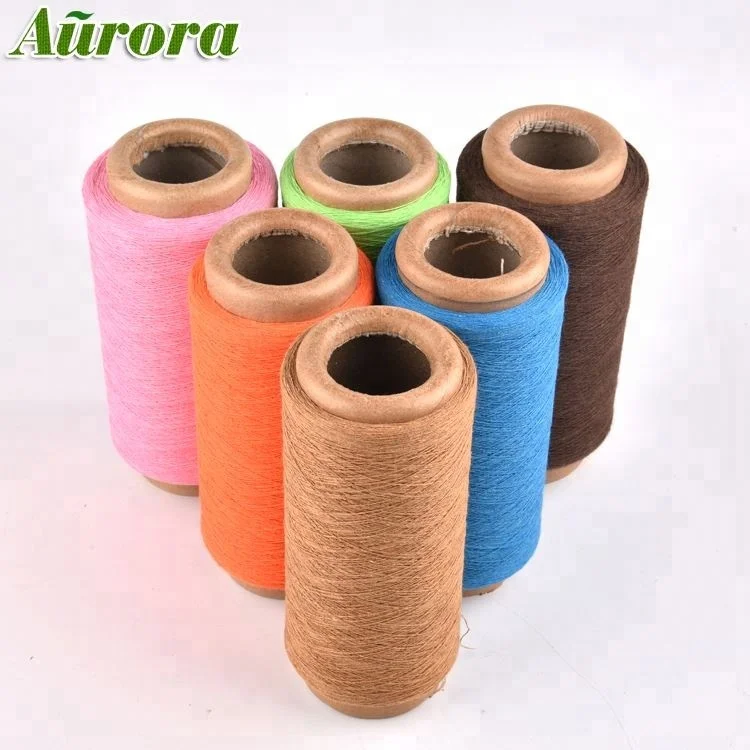 Competitive price NE 10/1 recycled hammock yarn black colored yarn for hammock brazilian