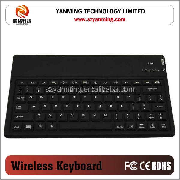 7 ' дюймовый беспроводная мини клавиатура bluetooth для планшет пк