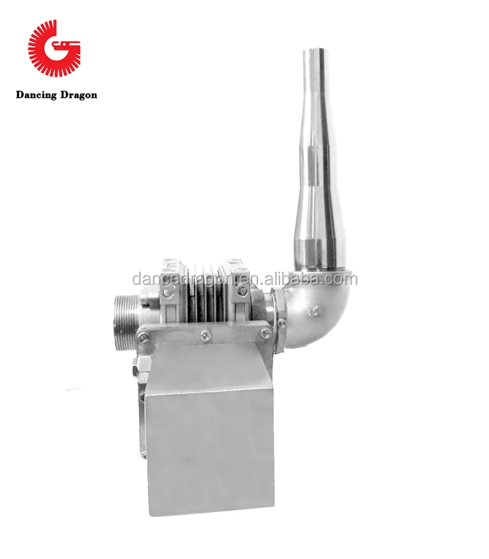 1D Stainless Steel 1 Axis Jet Garden Nozzle With DMX512 Control