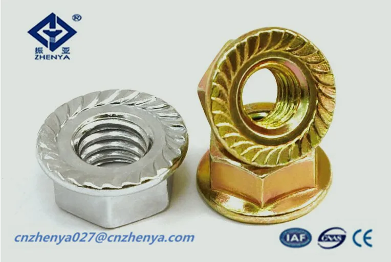 high quality jergens flange nuts JSZY fastener manufacturer