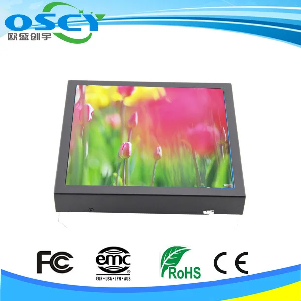 Desktop and wall application CCTV monitor for reliable protection