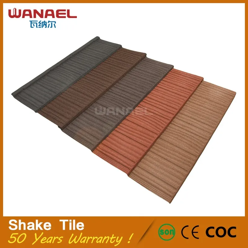 Zinc Roof Insulation Wanael Shake Stone Coated Steel Roof Shingles, Tar Sheet Roof