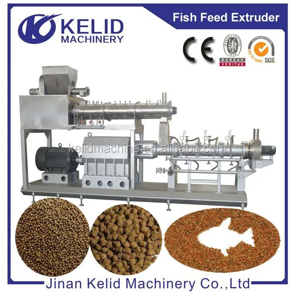 2ton per hour floating Fish Feed Extrusion Machinery