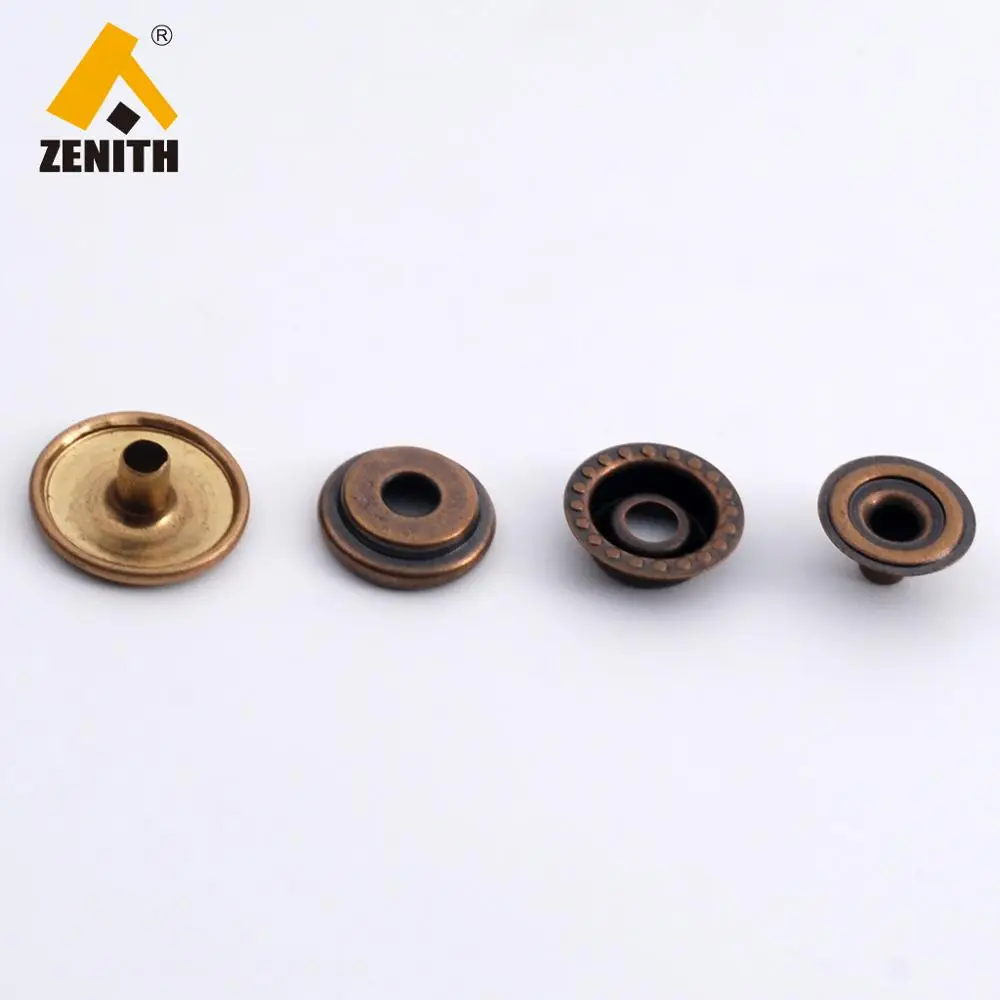 17MM Customized Brass Snap Fasteners  BM10204