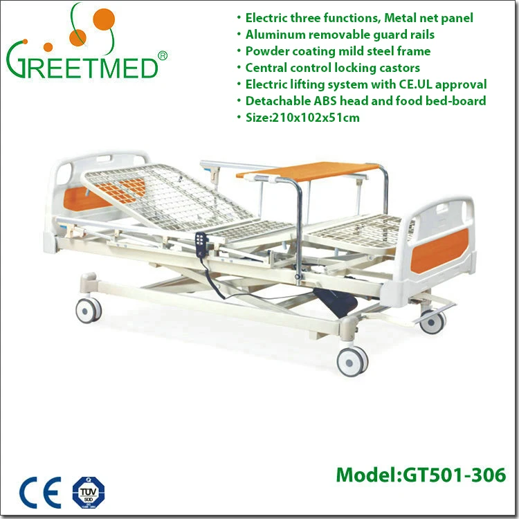Больничная кровать, дешевые цены, складная медицинская электрическая металлическая Больничная кровать