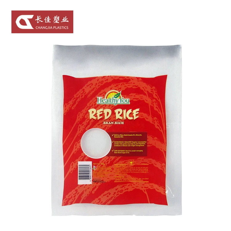 
Zhejiang Wenzhou 25Kg Empty PE Woven Packing Rice Sack 
