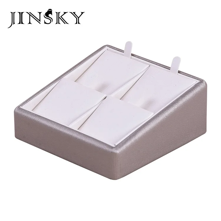 JINSKY 2019 new jewelry display earring wood stand good quality ring display