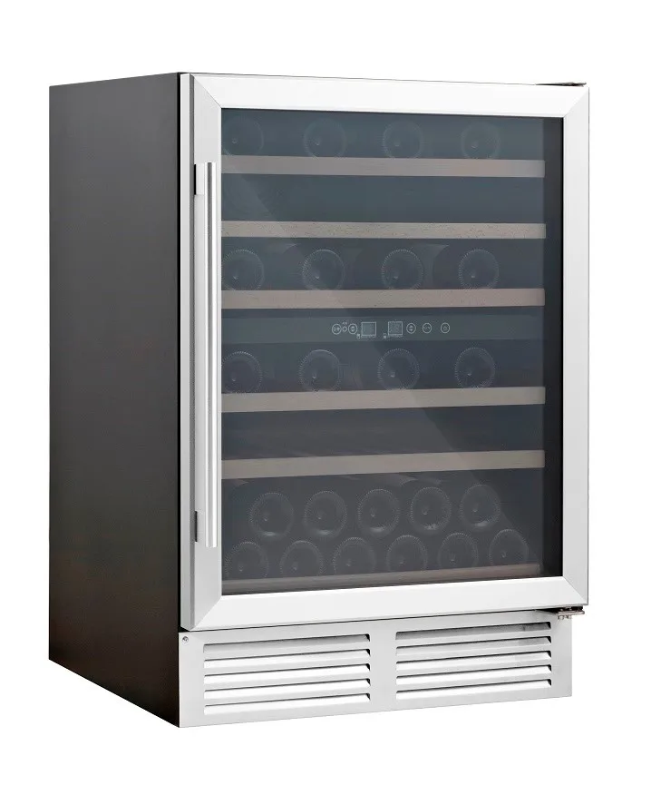 2016, оптовая цена, винный охладитель из нержавеющей стали/Двухзонный винный охладитель/горизонтальный винный охладитель