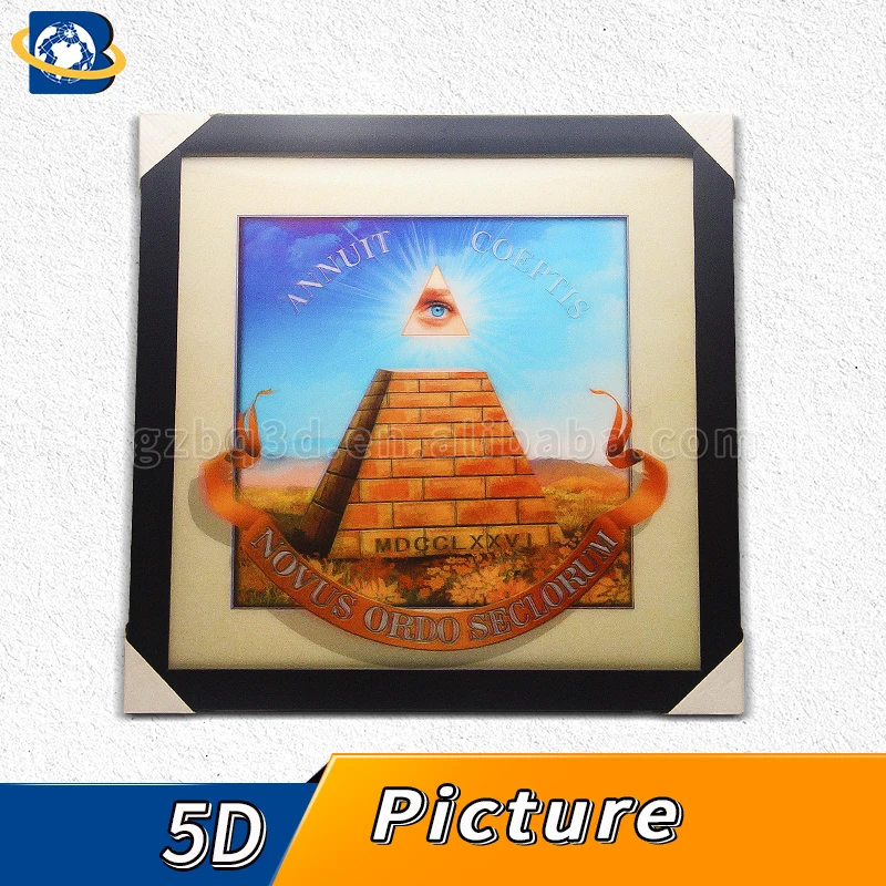 
Beautiful 5 Dimension 5D Effect Lenticular Picture Poster for Home Decor Wall Art Decor 