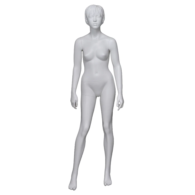 Clothes store display teenage fiberglass dummy full body sexy girl fashion children mannequin