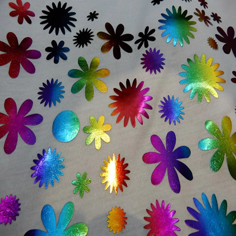 Customize High Quality Designs Flex Soft Matealic Fabric Type Heat Transfer Sheets
