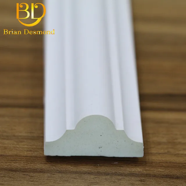 Top Quality White Colour Polyurethane Moulding Architectural Foam Injection Plain Panel Molding