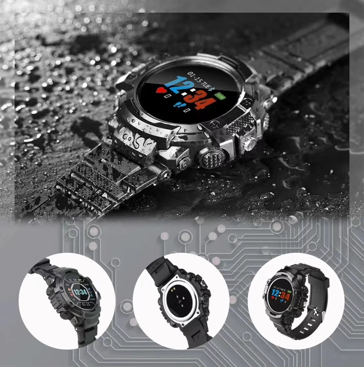 
Hot sales f9 wristwatch sports step counter call reminder remote camera ip67 waterproof anti-lost long standby smart wrist watch 