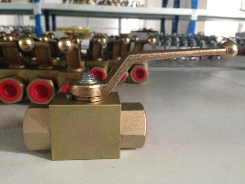 high pressure 15 LR or 15L hydraulic shut off ball valve