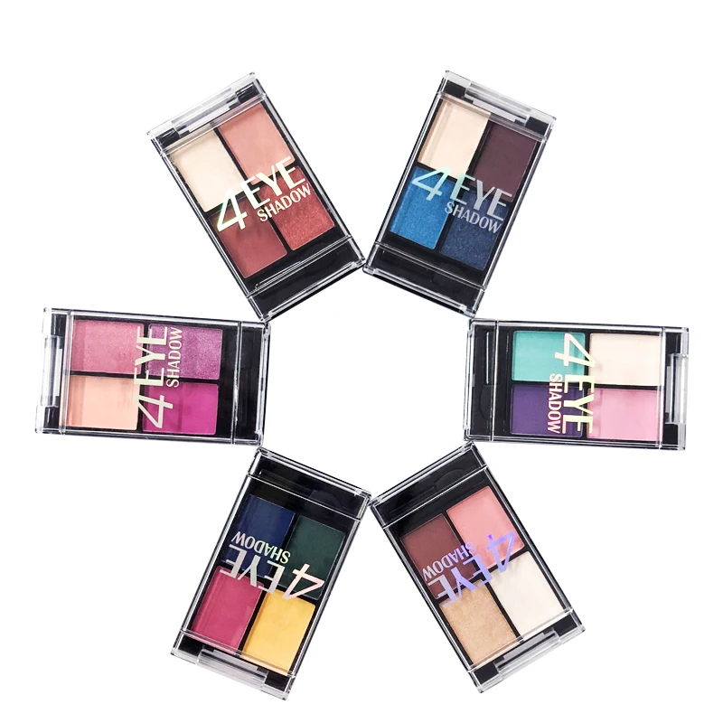 Factory Hottest Selling Wholesale  Cosmetics Makeup  Matte Shimmer Eyeshadow Palette Manufacturer