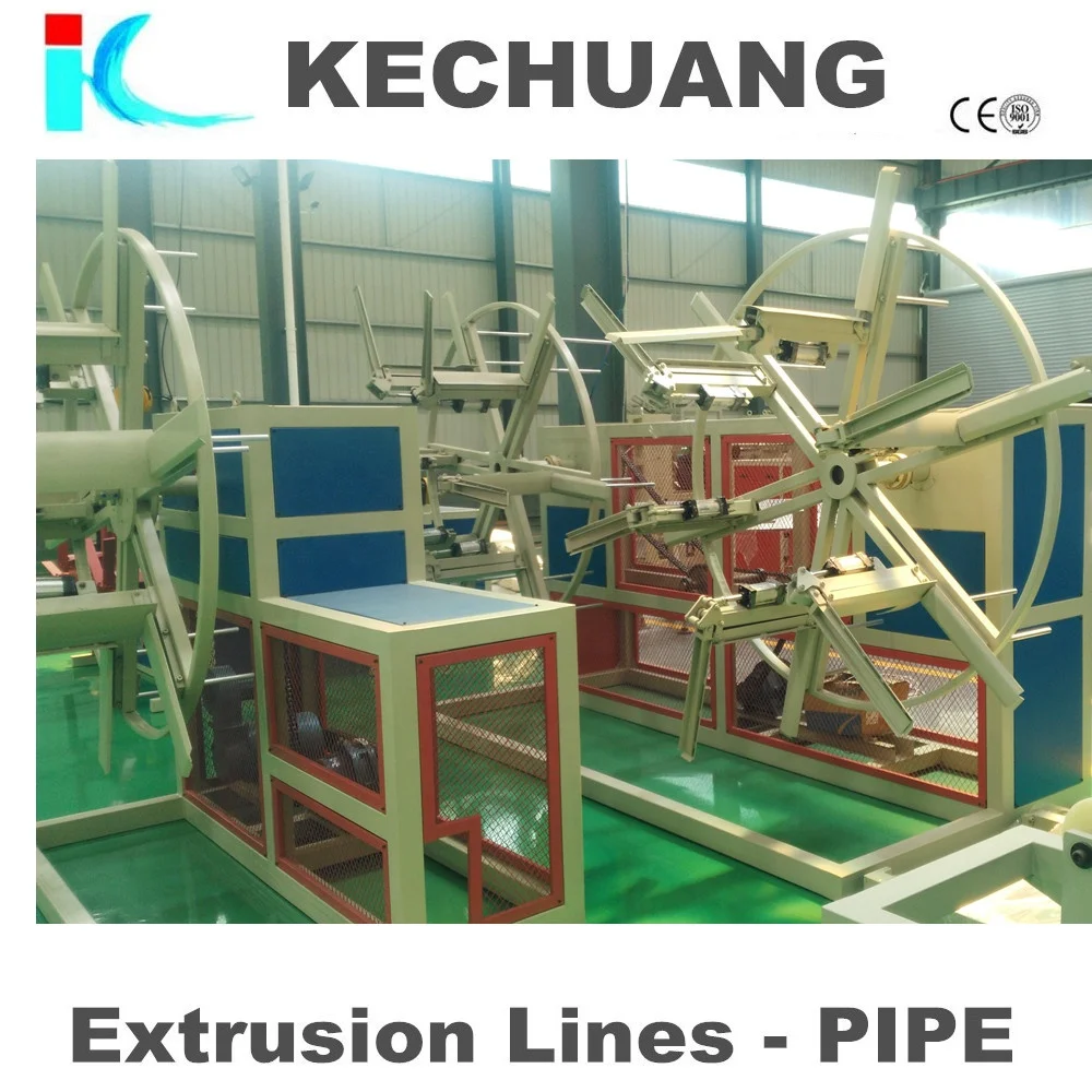 HDPE PE large diameter plastic pipe extrusion machine