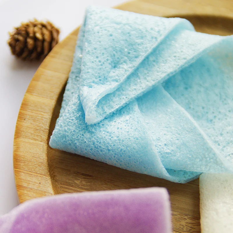 Biodegradable moisturizing 100% natural konjac magic towel