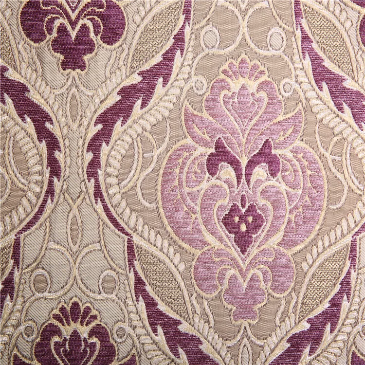 Home textile upholstery jacquard curtain blackout fabric