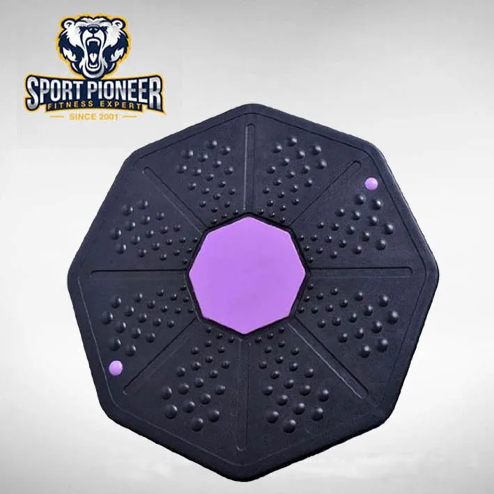 
High Quality Competitive Price Hot Sale 40cm Non Slip Octagonal Plastic Balance Disc with OEM 