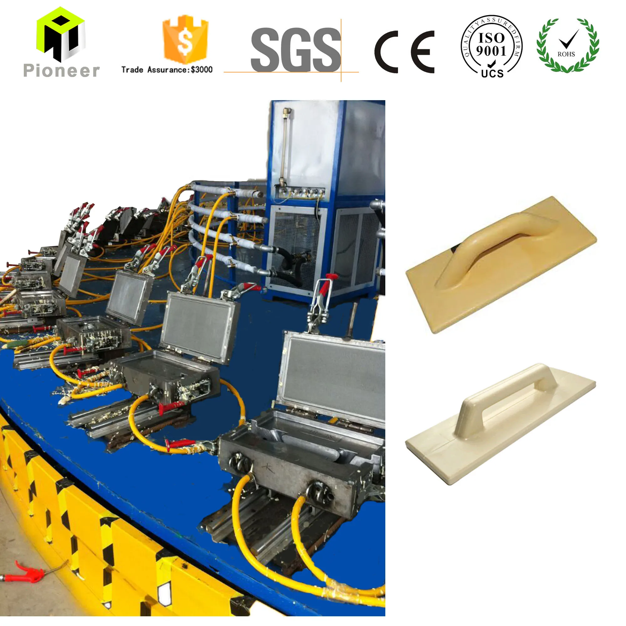 Полиуретановая пена терки штукатурные Губка Float полиуретан литье машина