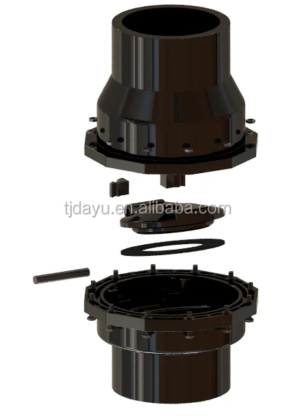 ATA push connection one way check valve pvc plastic non return valves