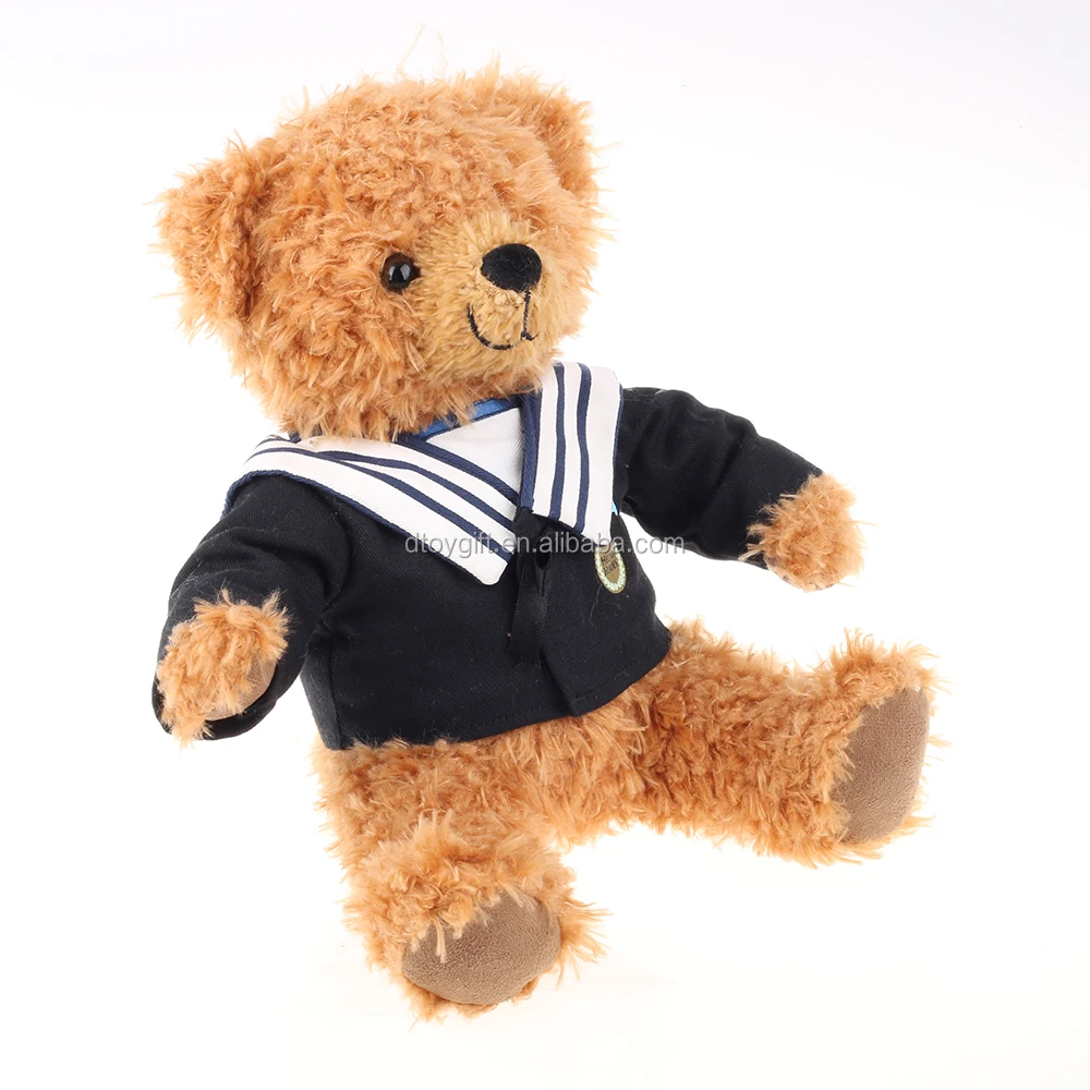 new styles stuffed plush toys graduation bear factory with ICTI ,ISO audit