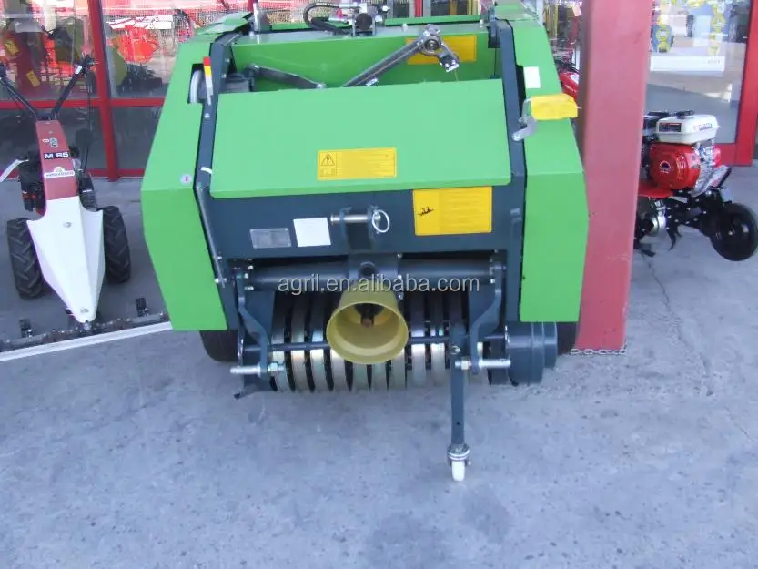 new style high working efficiency tractor PTO use hay round baler straw baler machine grass round baler