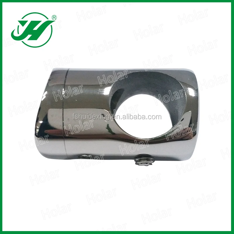 Stainless steel balustrade cross bar holder