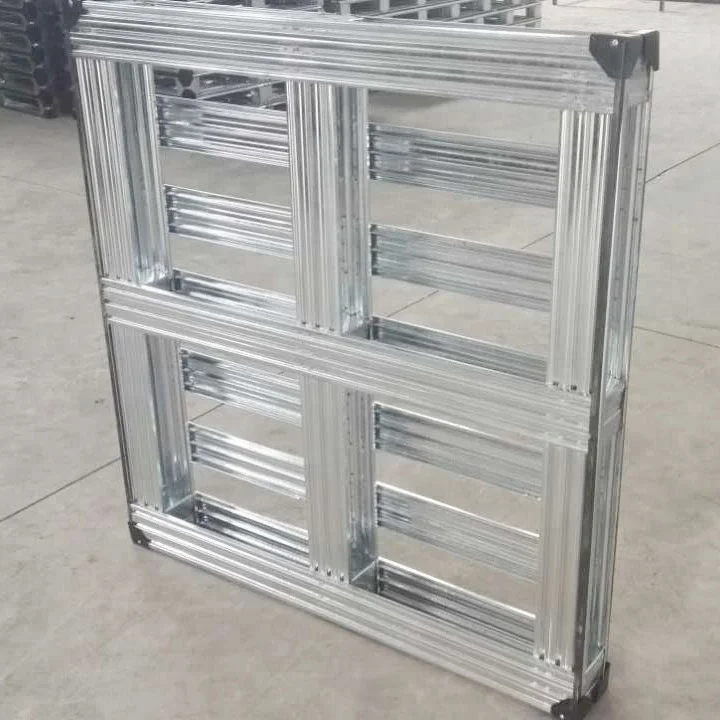 Storage equipment E-DECK metal durable forklift stacking galvanized warehouse steel pallet for sale