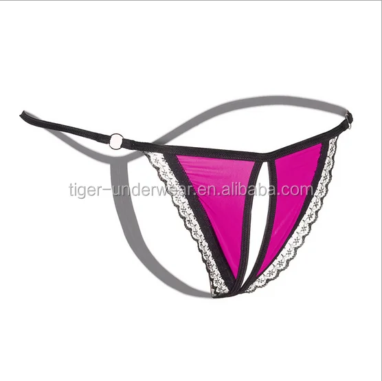 Young Teen Milk Silk T-back Panties Good Quality sexy Teens Girls Sexy Lingerie