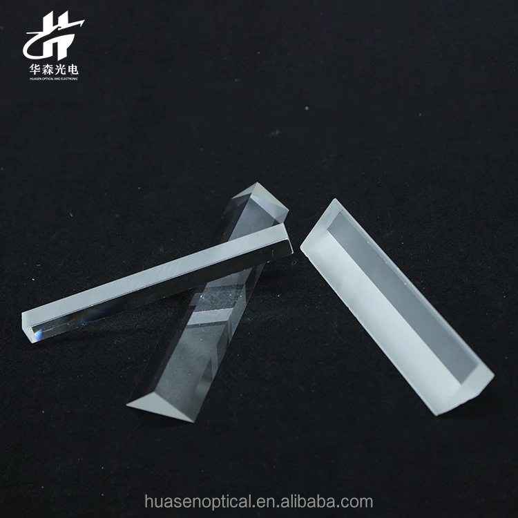 
Wholesale BK7 BK9 glass triangular large prism 
