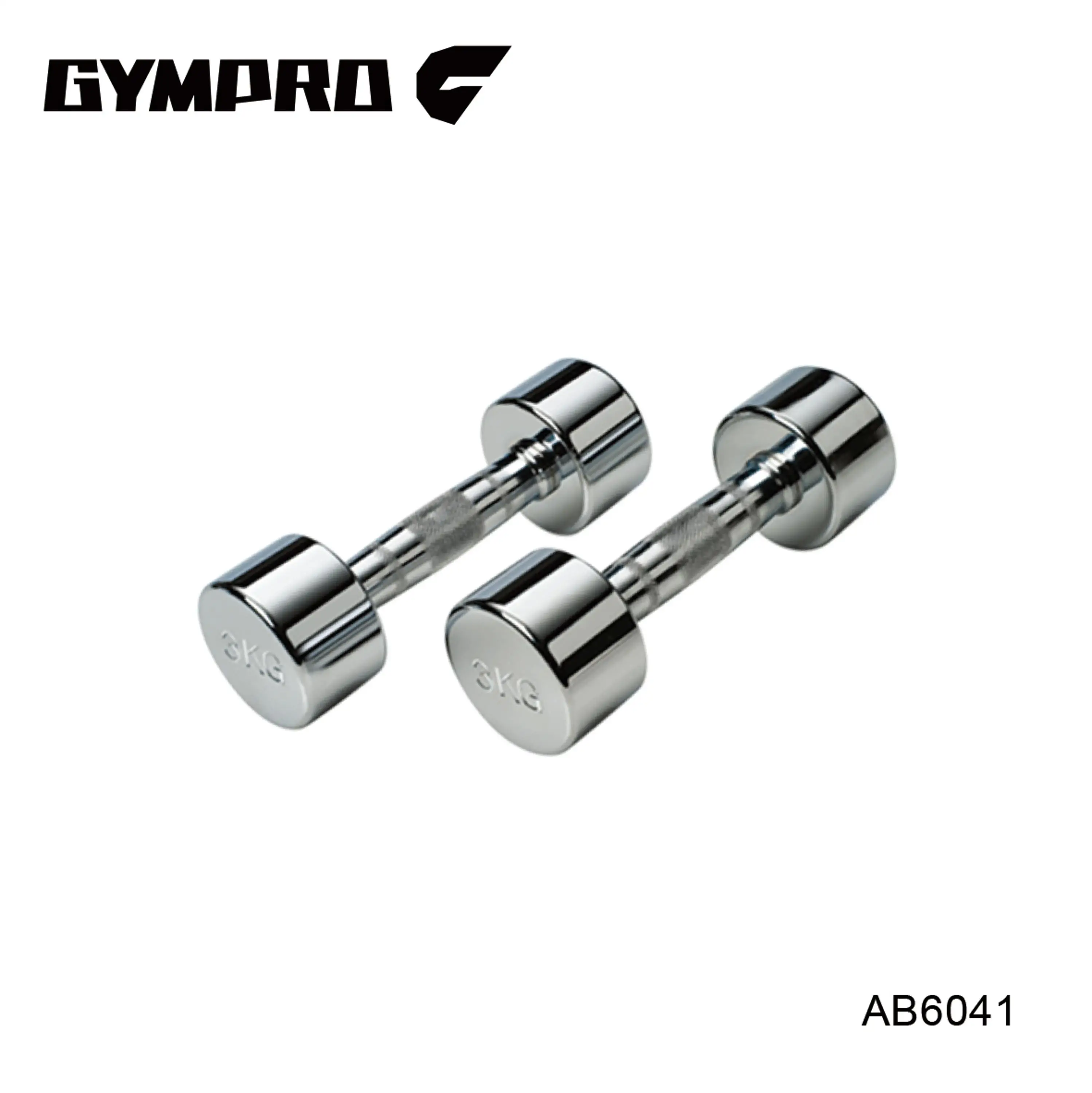 steel chromed dumbbell