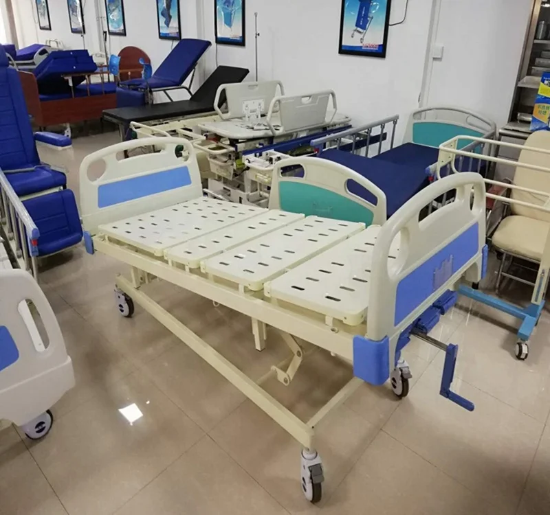 
Five Function Manual ICU Bed in hospital bed medical equipments <span style=