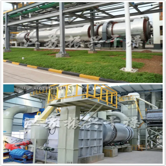 Высокотемпературная сушилка для печи с вращением на 600 градусов для сушки химического порошка в нефтеперерабатывающей промышленности