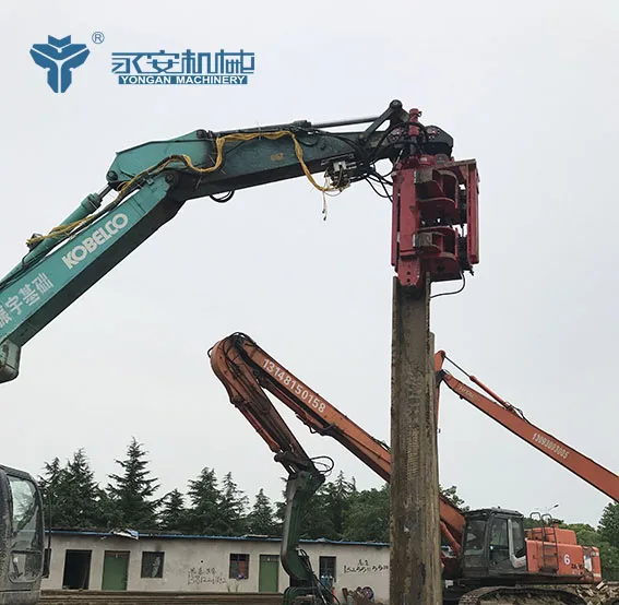 Talos65 Side Grip Vibro Hammer /Vibratory Hammer /Pile Driver for Excavator