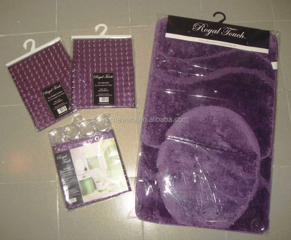 20 шт. набор для ванной комнаты: 3d-занавеска душа оконная занавеска юбка раковины Экологически чистая Водонепроницаемая Антибактериальная