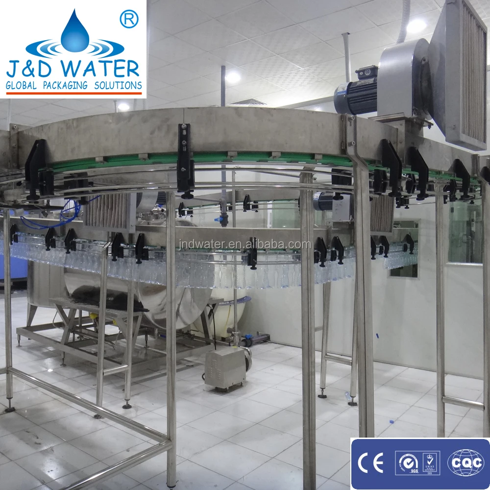 Beverage conveyer bottle air conveyor for filling machine filling line