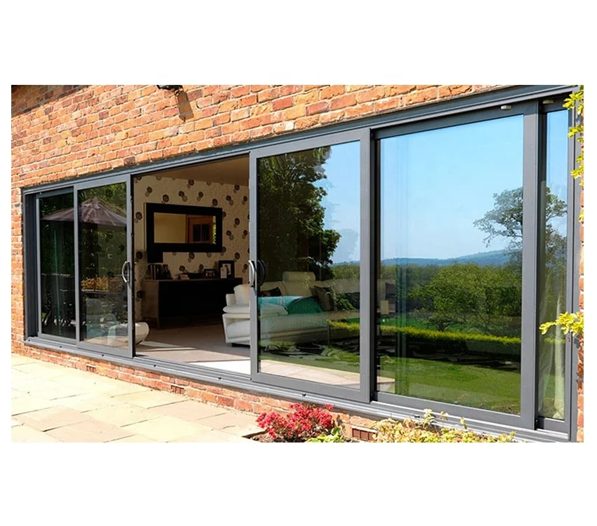 Triple Track Aluminium Patio Sliding Door Philippines Price for Sale