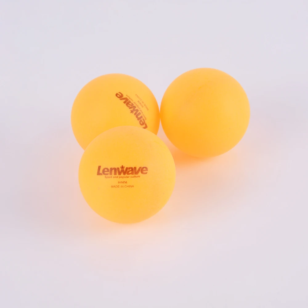 
Lenwave factory price color plastic table tennis ball 