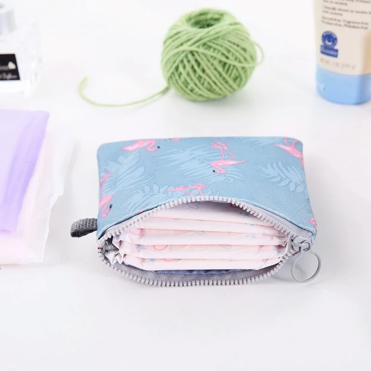 waterproof packing bag girl sanitary napkin storage bag