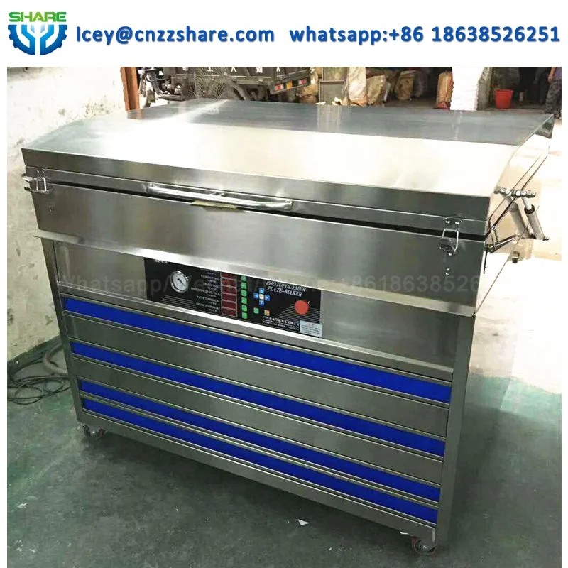 Automation Flexo Offset Number Plate Maker Cleaning Machine Flexo Plate Washing Making Machine