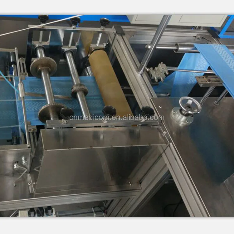 medical non woven shoe cover automatic laminating machines equipment ,this machine manufactured with high grade material